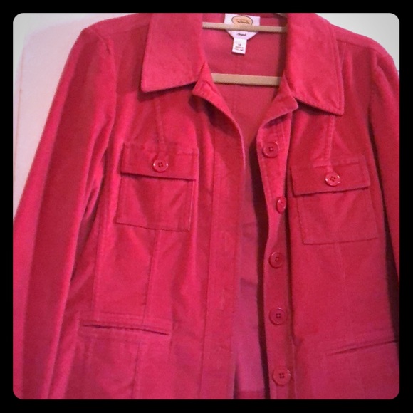 Casual rose colored jacket - Picture 2 of 5